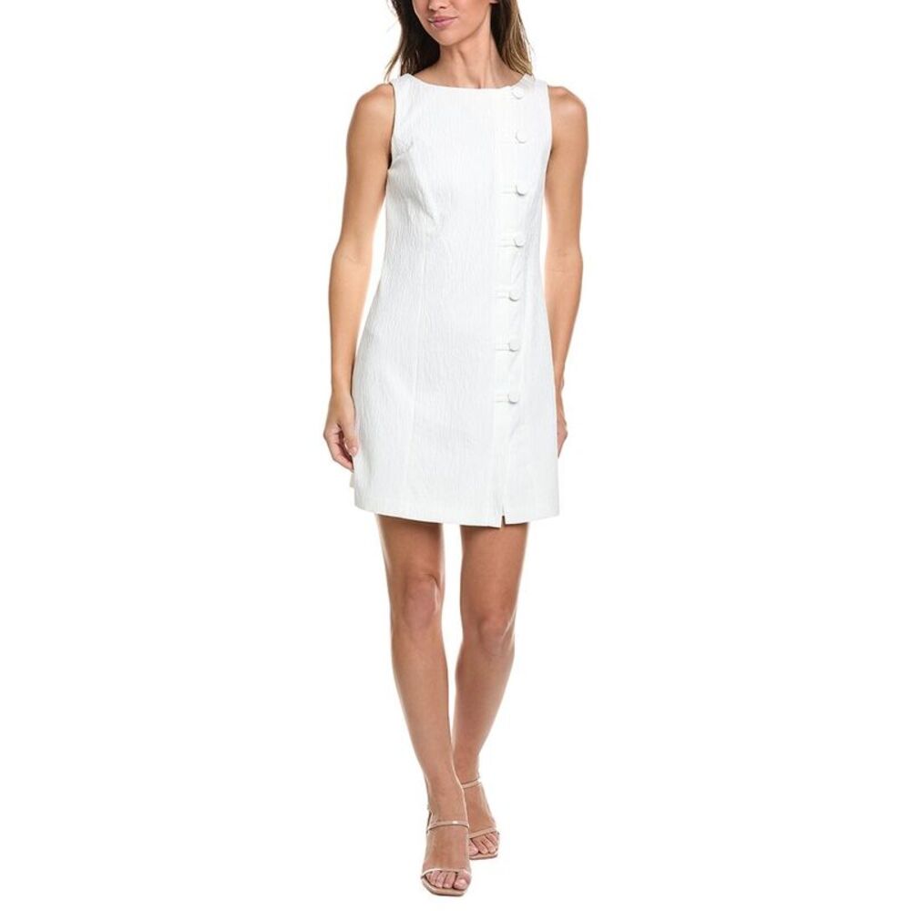 Kenneth Cole Womens  Sheath Dress, White